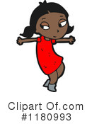 Black Girl Clipart #1180993 by lineartestpilot