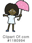 Black Girl Clipart #1180994 by lineartestpilot