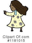 Black Girl Clipart #1181015 by lineartestpilot