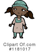 Black Girl Clipart #1181017 by lineartestpilot