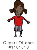 Black Girl Clipart #1181018 by lineartestpilot