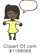 Black Girl Clipart #1188068 by lineartestpilot
