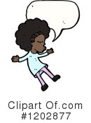 Black Girl Clipart #1202877 by lineartestpilot