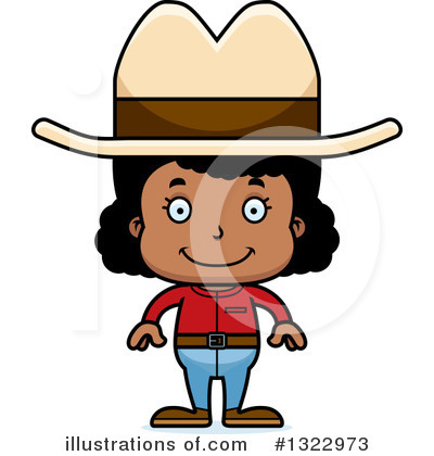 Cowgirl Clipart #1322973 by Cory Thoman