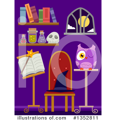 Witch Hat Clipart #1352811 by BNP Design Studio