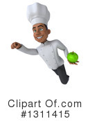 Black Male Chef Clipart #1311415 by Julos