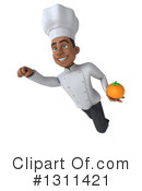 Black Male Chef Clipart #1311421 by Julos