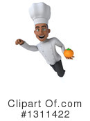 Black Male Chef Clipart #1311422 by Julos