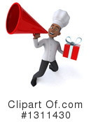Black Male Chef Clipart #1311430 by Julos