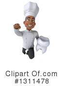 Black Male Chef Clipart #1311478 by Julos