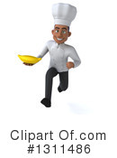 Black Male Chef Clipart #1311486 by Julos