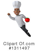Black Male Chef Clipart #1311497 by Julos