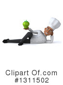 Black Male Chef Clipart #1311502 by Julos