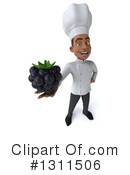 Black Male Chef Clipart #1311506 by Julos