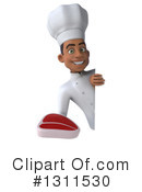 Black Male Chef Clipart #1311530 by Julos