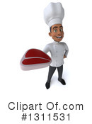 Black Male Chef Clipart #1311531 by Julos