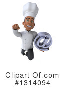 Black Male Chef Clipart #1314094 by Julos