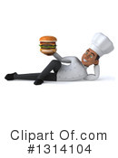 Black Male Chef Clipart #1314104 by Julos