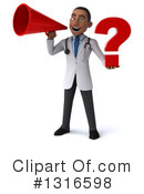 Black Male Doctor Clipart #1316598 by Julos