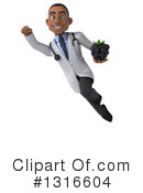 Black Male Doctor Clipart #1316604 by Julos