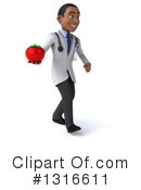 Black Male Doctor Clipart #1316611 by Julos