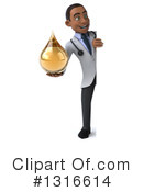 Black Male Doctor Clipart #1316614 by Julos