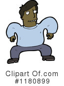 Black Man Clipart #1180899 by lineartestpilot