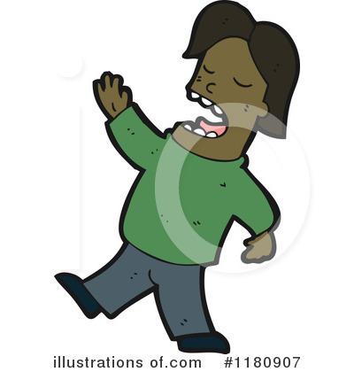 Royalty-Free (RF) Black Man Clipart Illustration by lineartestpilot - Stock Sample #1180907