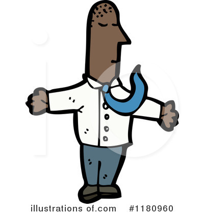 Royalty-Free (RF) Black Man Clipart Illustration by lineartestpilot - Stock Sample #1180960