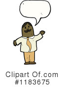 Black Man Clipart #1183675 by lineartestpilot