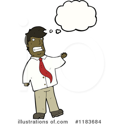 Royalty-Free (RF) Black Man Clipart Illustration by lineartestpilot - Stock Sample #1183684