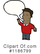 Black Man Clipart #1186799 by lineartestpilot