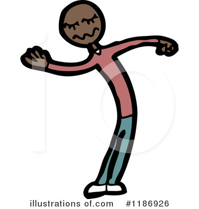 Royalty-Free (RF) Black Man Clipart Illustration by lineartestpilot - Stock Sample #1186926