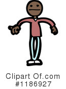 Black Man Clipart #1186927 by lineartestpilot