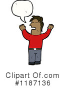 Black Man Clipart #1187136 by lineartestpilot