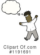 Black Man Clipart #1191691 by lineartestpilot