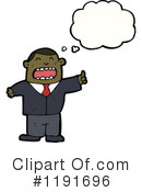 Black Man Clipart #1191696 by lineartestpilot