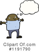 Black Man Clipart #1191790 by lineartestpilot