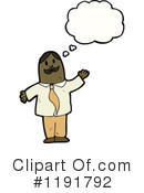 Black Man Clipart #1191792 by lineartestpilot