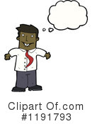 Black Man Clipart #1191793 by lineartestpilot