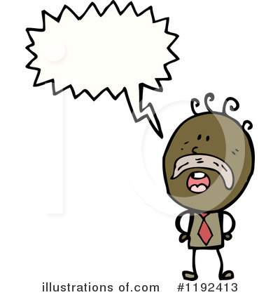 Royalty-Free (RF) Black Man Clipart Illustration by lineartestpilot - Stock Sample #1192413