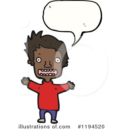 Royalty-Free (RF) Black Man Clipart Illustration by lineartestpilot - Stock Sample #1194520
