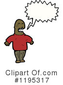 Black Man Clipart #1195317 by lineartestpilot