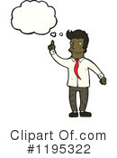 Black Man Clipart #1195322 by lineartestpilot