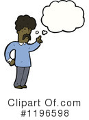 Black Man Clipart #1196598 by lineartestpilot