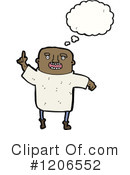 Black Man Clipart #1206552 by lineartestpilot