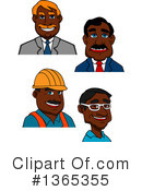Black Man Clipart #1365355 by Vector Tradition SM