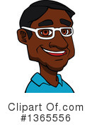 Black Man Clipart #1365556 by Vector Tradition SM