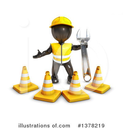 Construction Cone Clipart #1378219 by KJ Pargeter