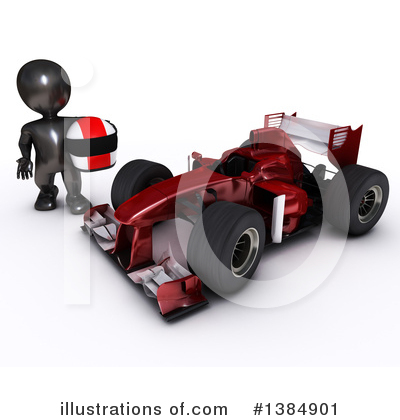 Formula One Clipart #1384901 by KJ Pargeter